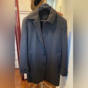 Banana Republic Men's Charcoal Trench Coat / Car Coat